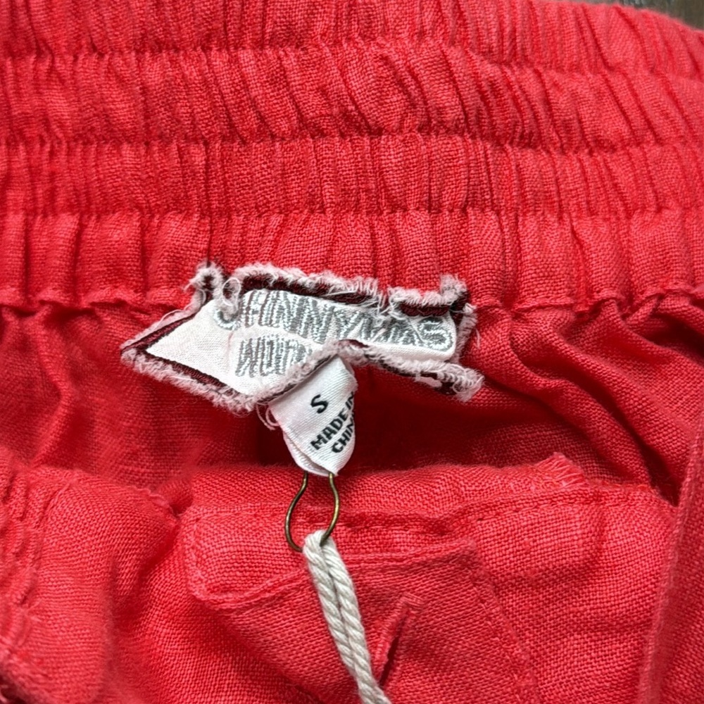 JOHNNY WAS Marisol Linen Wide Leg Cargo Pants - Picture 7 of 9